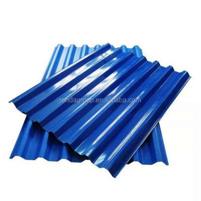 China Prepainted Color Coated Corrugated Iron Galvanized Roof Metal Roofing Sheet for sale