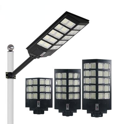 China 100w 300w 500w led solar street light solar street lamp motion sensor street light abs ip65 waterproof 100w 300w 500w outdoor all in one led solar street light for sale