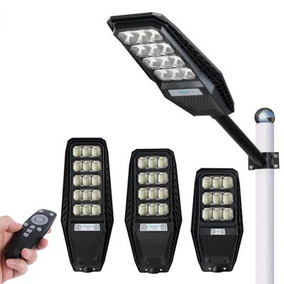 China Wholesale ROAD Street Street Lights 100w 300w Solar Power Panel Street Lights ABS Outdoor Integrated All In One Solar Led Street Lights for sale