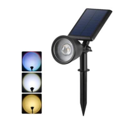 China House Garden Outdoor Waterproof Led Solar Garden Lawn Spot Light Landscape Waterproof Outdoor Led Solar Garden Light for sale