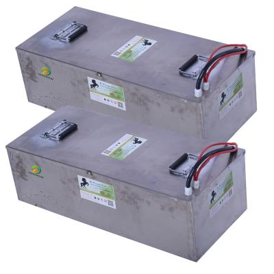 China OEM high quality 3320Wh IP65 waterproof 65Ah lithium iron phosphate power batteries new energy trolley battery 65Ah for sale