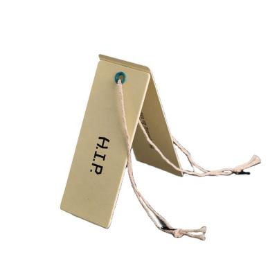 China Other Source manufacturers custom yellow signage custom clothing hang tag for garment boxs bags shoes hats for sale