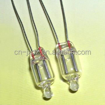 China ne-2h indicator size small neon lamp/ne-2 neon lamp miniature gas discharge lamp for sale