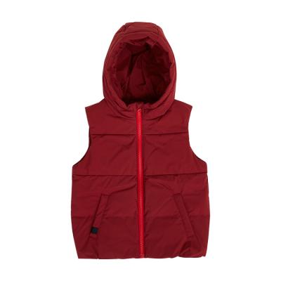 China OEM/ODM QUICK DRY Wholesale Light Weight Casual Down Jacket Winter Jacket Warm Sleeveless Kid for sale