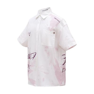 China New Fashionable Anti-wrinkle Summer Short Sleeve Shirts Men Custom Printed Hawaiian Shirt for sale