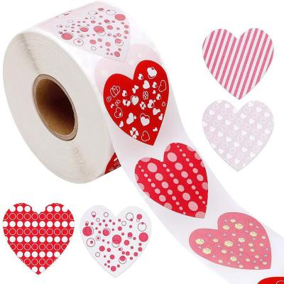 China Custom Thanks From The Heart Logo Barcode Thank You Stickers Forms Printed Kraft Sticker Packaging Seals for sale