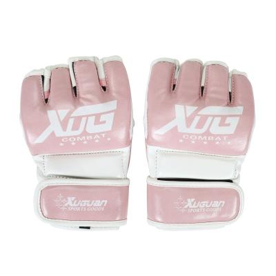 China Universal Smart Youth Muttahida Majlis-e-Amal Pu Leather Fingerless Boxing Gloves Customized Best Muay Thai Training Punch Boxing Gloves for sale