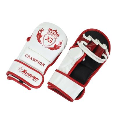 China Universal Good Quality Top Ranks Clean Hot Stamping Boxing Gloves Professional Factory Price OEM ODM Sports Gloves PU Leather Gloves Custom Logo for sale