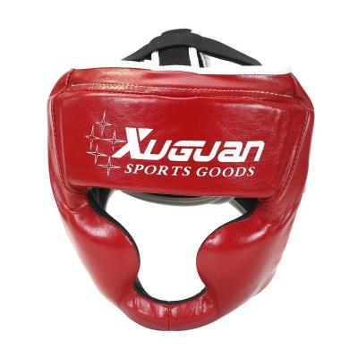 China High Quality Karate Kickboxing Muttahida Majlis-e-Amal Head Guard Training Kickboxing Head Guard Muttahida Majlis-e-Amal With Unit Helmet Protector Adjustable Size OEM central for sale