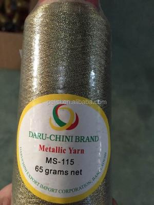 China Net Type w.65g 125g 240g Pack Embroidery MS Embroidery Metallized Threads for sale