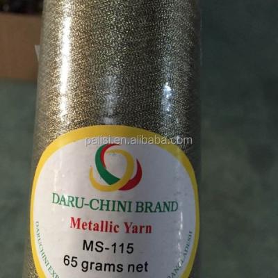 China Type Embroidery MS Pure Gold Metallic Thread for sale