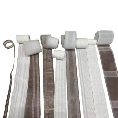 China Transitional Curtain Striping Wholesale 100% Polyester Pinch Accessories Slide Pleat Curtain Strip For Bedroom for sale