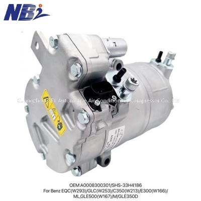 China A0008300301 Compressor de ar condicionado para Mercedes Benz EQC W293 GLC W253 C350 W213 E300 W166 ML GLE500 W167 GLE350D à venda