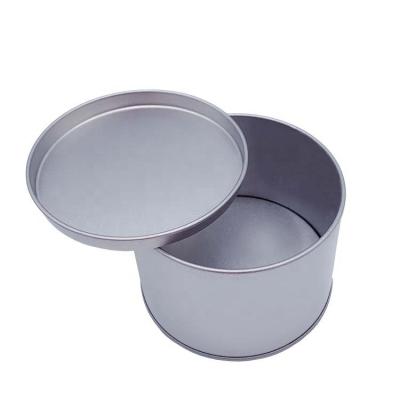 China High quality factory promotion price food grade round biscuit cake food grade tin box for sale