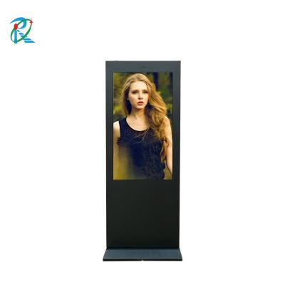 China 55 inch outdoor 2500 nits show retail advertising screen for sale