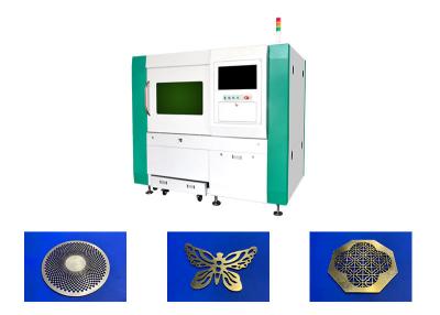 중국 섬유 금속 레이저 절단 기계 3 축 540*540mm 절단 영역 판매용