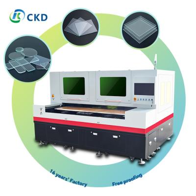 China Precieze infrarood picoseconde dik glas laser snijmachine optische glas laser snijmachine Te koop