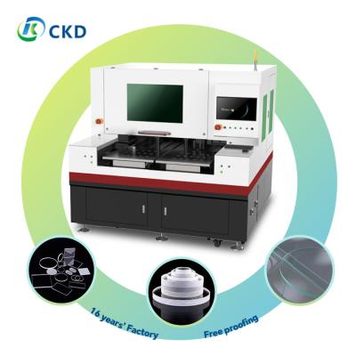 China CO2 Irregular Glass Cutting / Small Glass Laser Cutting Machine For Irregular Shape Optical Glasses for sale