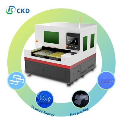 China CNC Laser Glass Cutting Machine with TP I Linear Guide and Rack and Pinion Transmission for sale