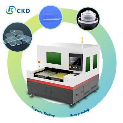 China ±0,01mm Präzisions-Wasserkühlglas-Laser-Schneider mit XY-Linearmotor-Gitterliner zu verkaufen