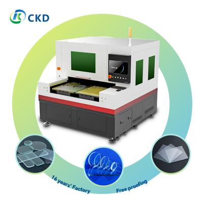 China 30W-90W Optical Glass Laser Cutting Machine With Safety Features for sale