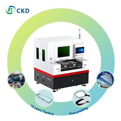 China 3.5KW Laserschneidemaschine / Glasschneidemaschine mit HTI-Steuerung zu verkaufen