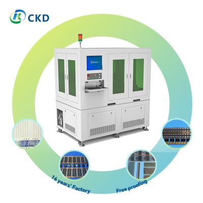 China Präzisions-Laser-Kleimentferner mit 50ns-Puls für automatische Widerstandskondensatorentfernung mit Notstopp zu verkaufen