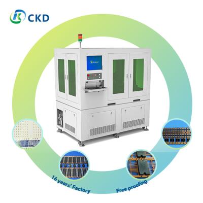 China Remover de cola a laser industrial automatizado de ultra-precisão com interface de tela sensível ao toque e blindagem a laser à venda