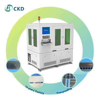 Cina Pulizzatore laser ad alta frequenza a 200 Hz con raffreddamento dell'aria e controllo PLC 800 kg in vendita