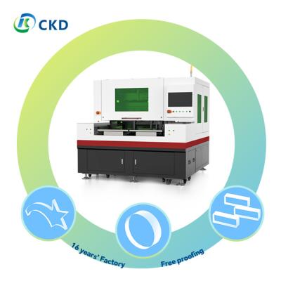 중국 다른 유리 모양과 크기를 위한 사용자 정의 가능한 레이저 유리 절단 기계 0.03-25mm 판매용