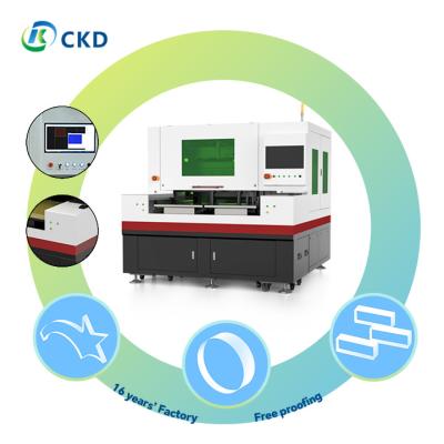 중국 산업용 유리 생산에 필요한 전문 레이저 유리 절단 기계 0.03mm 판매용