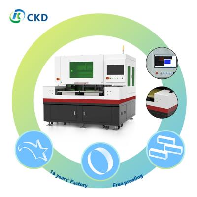 중국 완벽한 유리 절단 결과를 위해 정밀 레이저 유리 절단 기계 0.03mm 판매용