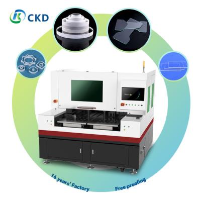 China Ultra-Clear Glass Single Cut ≤19mm Laser Glass Cutting Machine met geavanceerde quartzglastechnologie Te koop