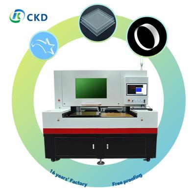 China Aanpasbare laserglassnijmachine voor glassnijtoepassingen Ultra-helder glas enkel gesneden ≤ 19 mm Te koop