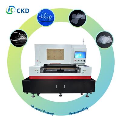 China Precieze lasersnijmachine voor ultra-helder glas met een enkelvoudige snit ≤ 19 mm bij 26 °C Te koop