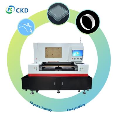 China Verharden glas laser snijmachine voor verschillende glas snijtoepassingen 50HZ/60HZ Te koop