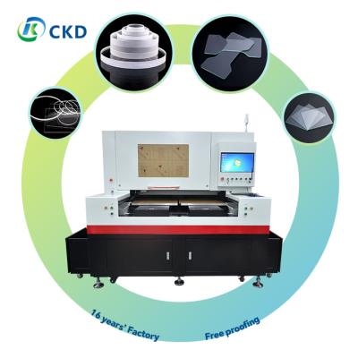 China Geavanceerde laser glas snijmachine voor precisie snijden Snijgebied 1000mm x 1000mm Te koop