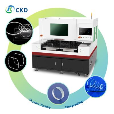 China Máquina de corte de espejos de vidrio de 2000 kg de capacidad con espesor de corte de 0,2-5 mm 220V/380V Voltagem y precisión de corte ± 0,01m en venta