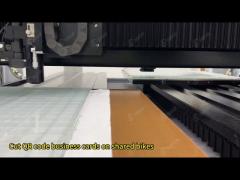 Large Size 90W Fiber Laser Cutting Machine For Screen Protector Glass