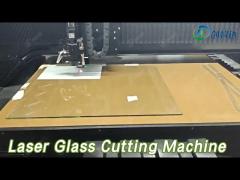 High Precision Laser Glass Cutting Machine 25mm Thickness Water Cooling