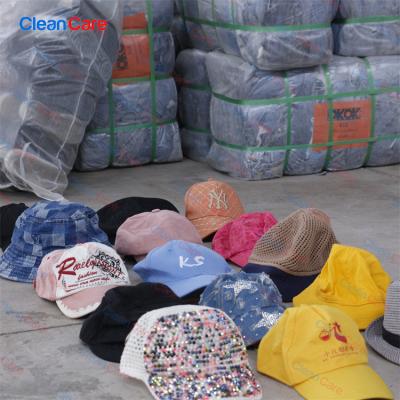 China Second Hand International Clothing Stock Wholesale Second Hand Clothes / Manufacturer Wholesale Hats and Hats / Used Hats and Hats for sale