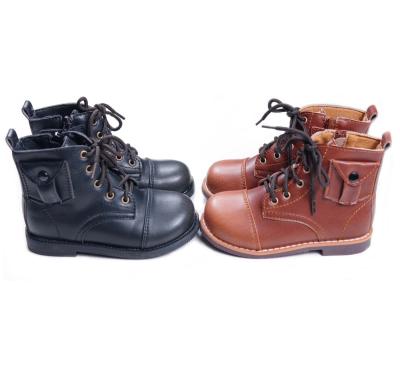 China 2019 New Girls Rubber Martin Boots Girls Boys Shoes Autumn Leather Children Boots Fashion Toddler Kids Winter Warm Boots for sale