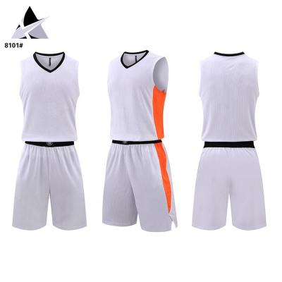 China Custom High Quality Logo Basketball Tank Top Uniform Sportswear Breathable Ready Actions for sale