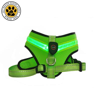 China SinSky Led Pet Ignition Boot Harness Viable Dog Ignition Clothes Ignition Collar Anti-Flux Outdoor Flashing Harness for sale