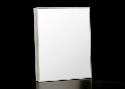 China 50x40cm Wall Hung 19”x15” Wooden Framed Mirrors In Washed White Finishing for sale