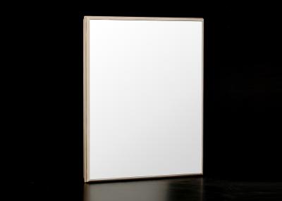 China Wall Hung MDF Materials Small Wood Framed Mirrors , Distressed Wood Mirror Frames for sale