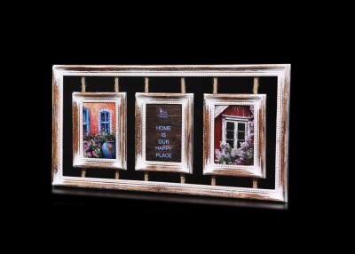 China Natural Personalized Handcrafted Wooden Picture Frames With Sawtooth Hooks , CHR Series for sale