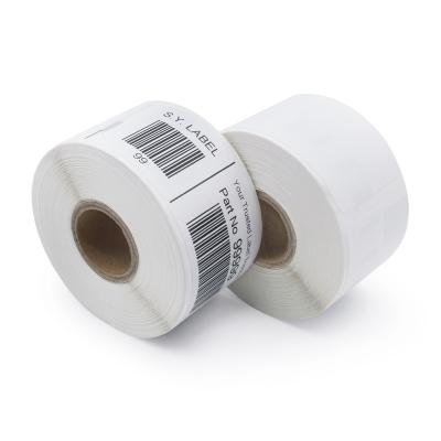 China Hot-selling Barcode SY- 99012 Customized Adhesive Bottle Label PVC Packing Label Dymo Compatible No Tape for sale