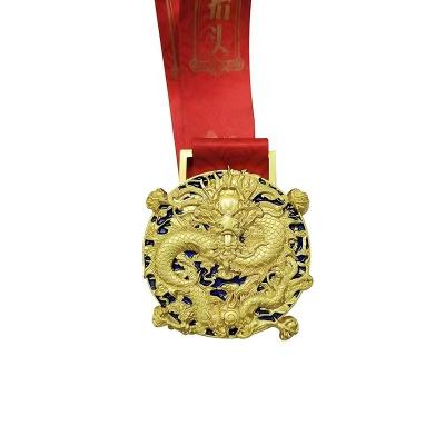 China Healthcare Institution Running Marathon Sport Medals High Quality Metal Customize Medal And Trophies for sale