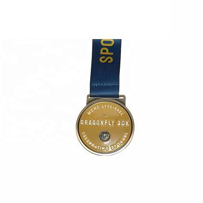 China Health Care Institutes Wholesale Custom Medals Blank Cheap 3d Marathon Race Medal Sports Metal Basketball Football Soccer Zinc Alloy Medal With Ribbon for sale